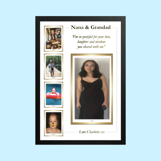 A2 Size Family Photo Collage