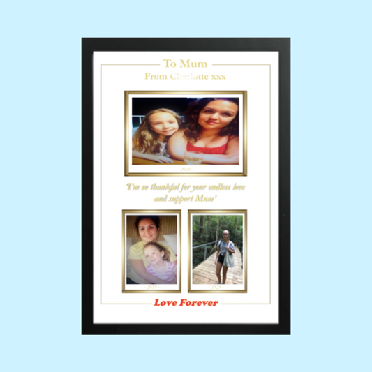 A3 Size Family Photo Collage